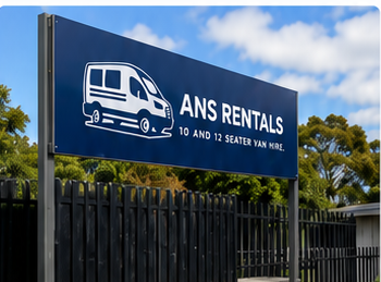 ANS Rentals sign